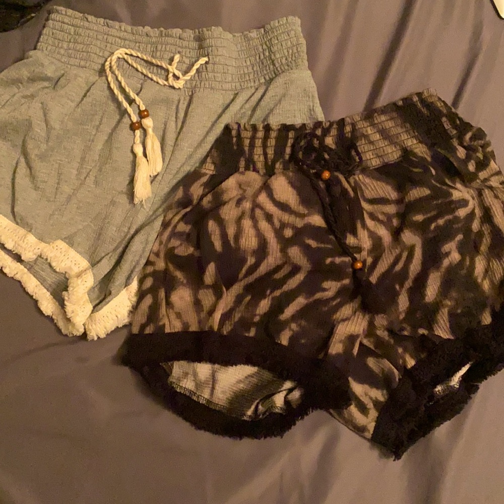 2 pair of shorts